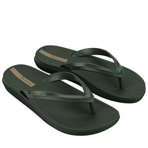 NEW IPANEMA men's ana flip flops in lapa green